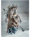 Escultura Arión con caballo de mar. Serie limitada