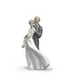 Figura pareja de novios Amor eterno