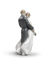 Figura pareja de novios Amor eterno