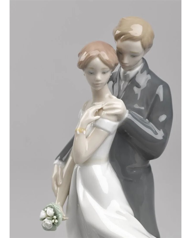 Figura pareja de novios Amor eterno
