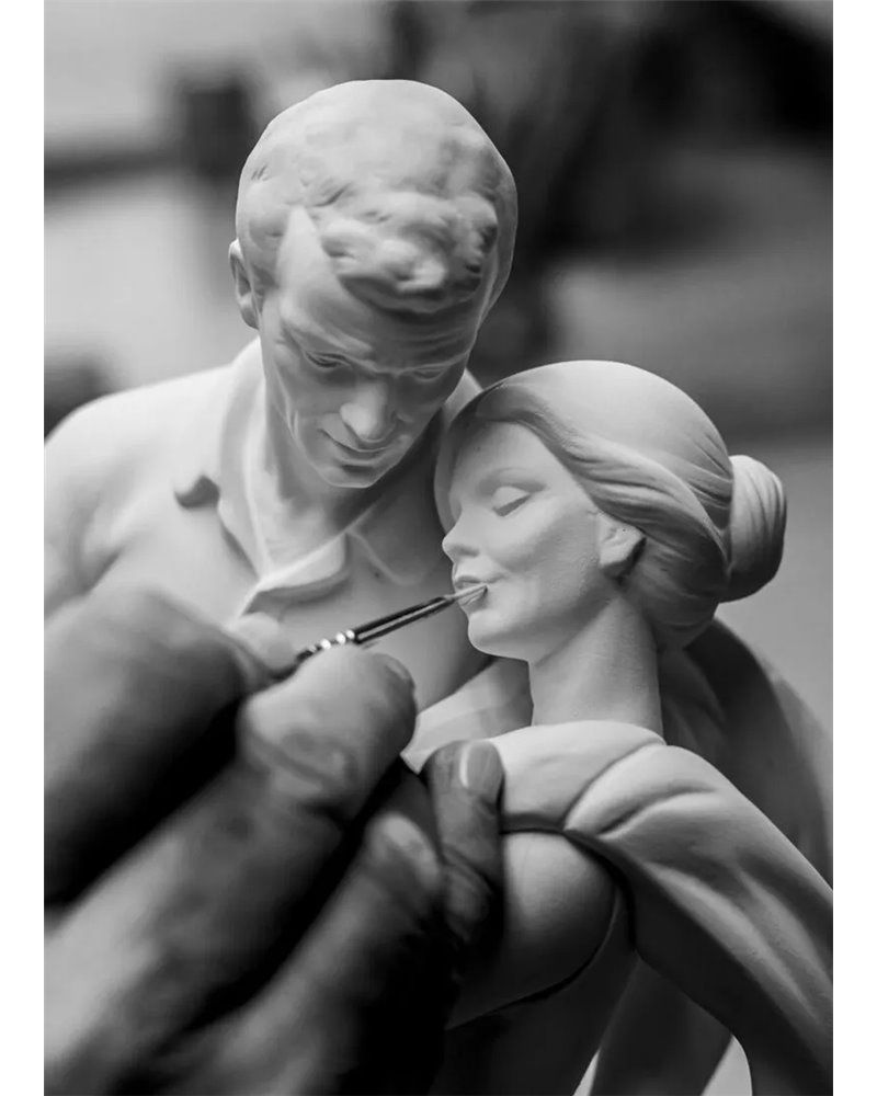 Figura pareja de novios Amor eterno