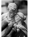 Figura pareja de novios Amor eterno