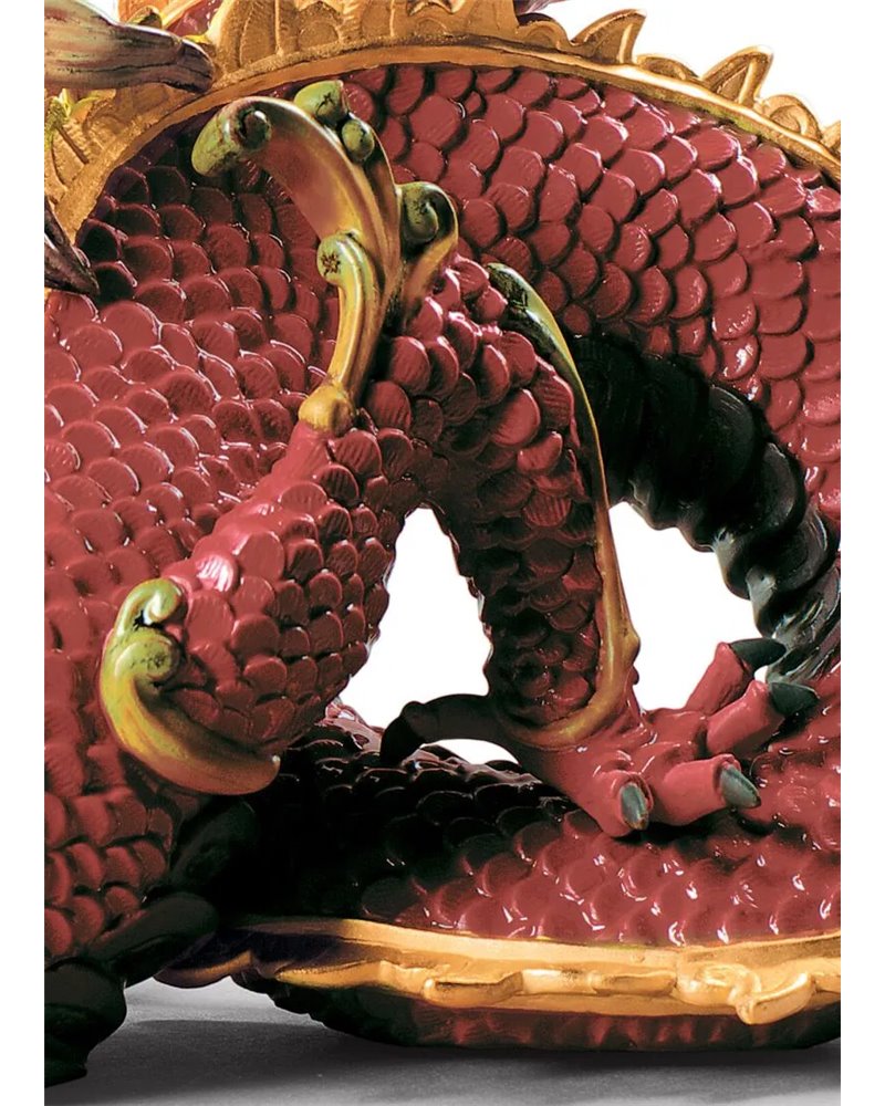 Escultura Dragón solemne