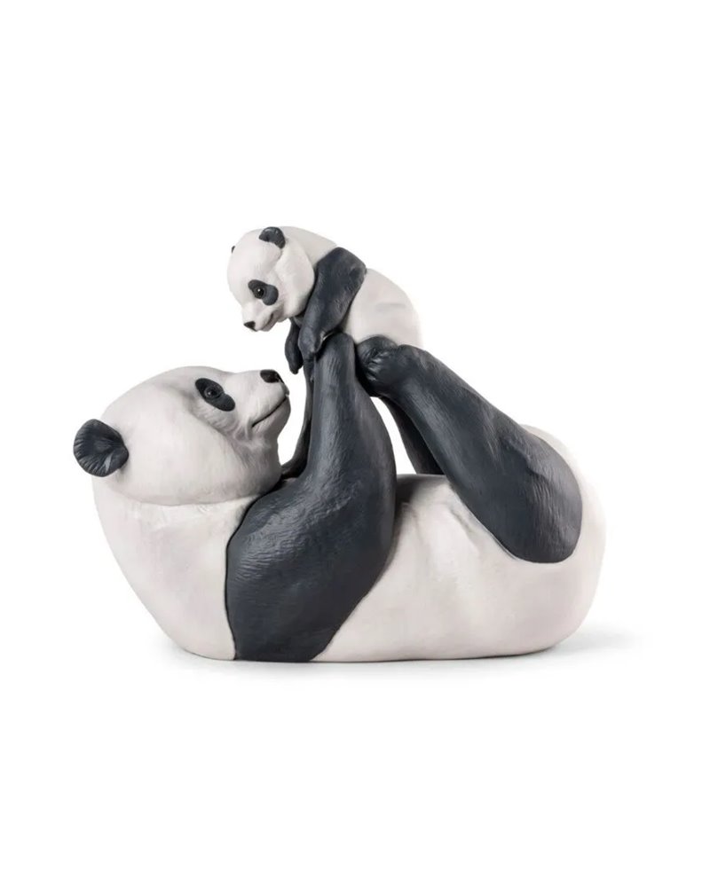Escultura Mamá panda Escultura Mamá panda