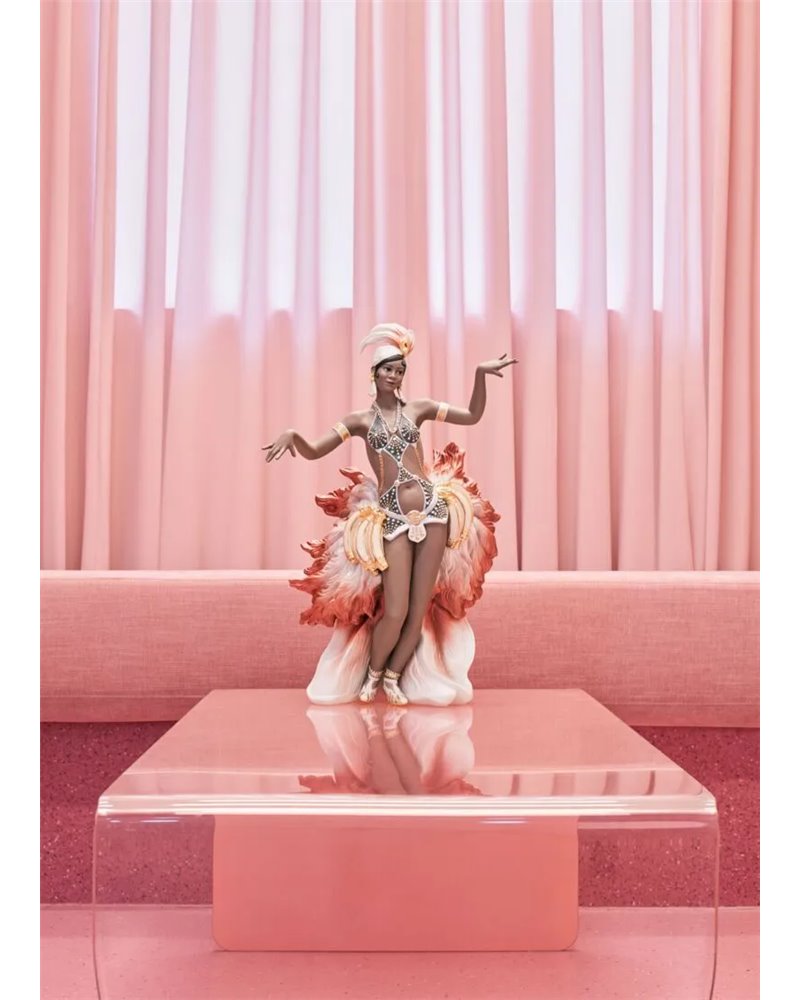 Escultura Diosa de ébano