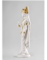 Escultura Sita. Lustre oro