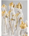 Escultura Sita. Lustre oro