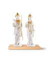 Escultura Sita. Lustre oro