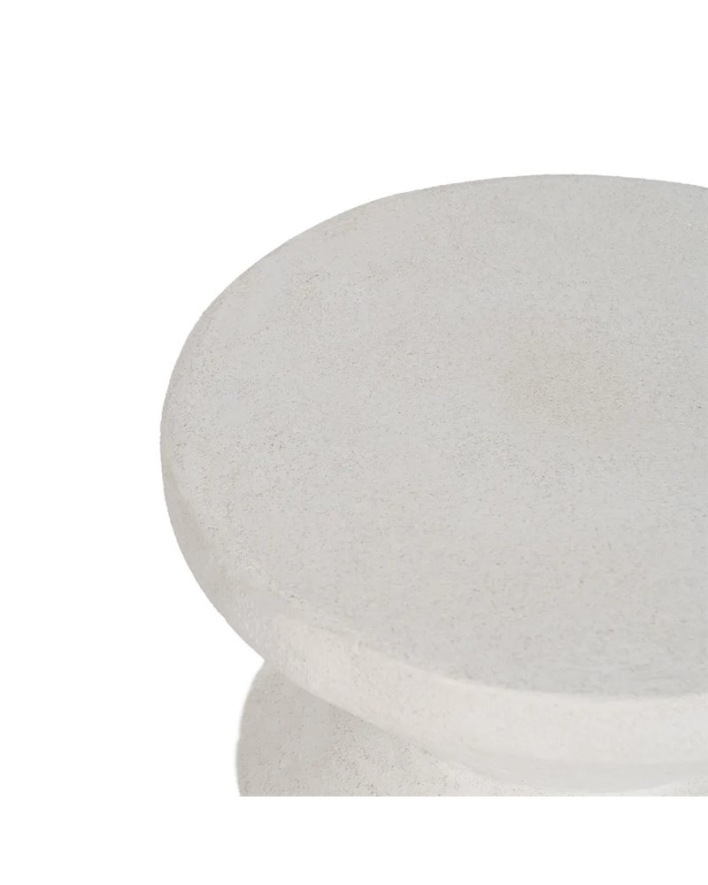 MESITA BLANCO POLIRESINA 31 X 31 X 45 CM
