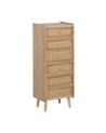 SINFONIER NATURAL MADERA PAULONIA/DM 40 X 30 X 104 CM