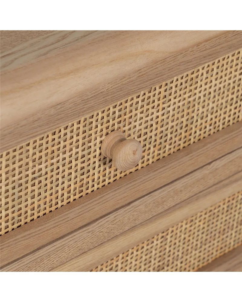 SINFONIER NATURAL MADERA PAULONIA/DM 40 X 30 X 104 CM