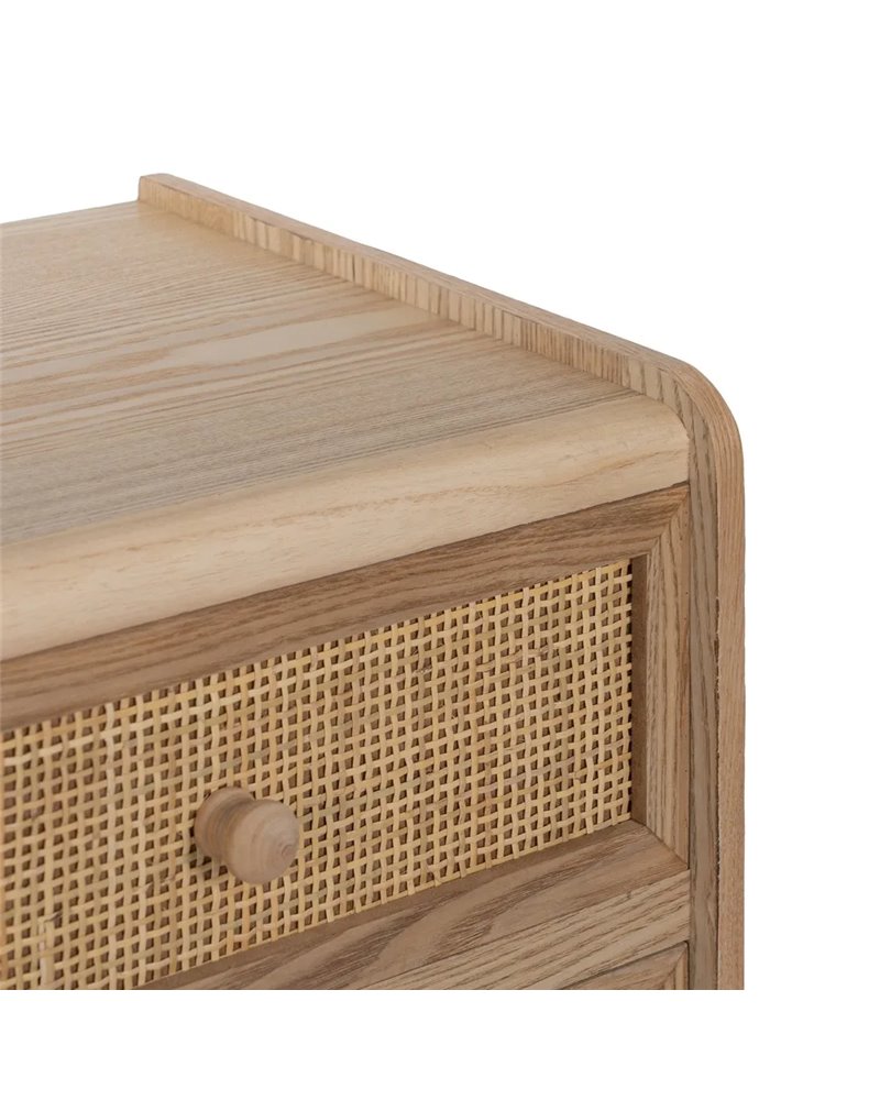SINFONIER NATURAL MADERA PAULONIA/DM 40 X 30 X 104 CM