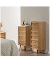SINFONIER NATURAL MADERA PAULONIA/DM 40 X 30 X 104 CM