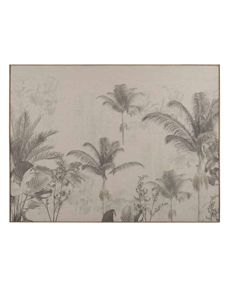 CUADRO IMPRESIÓN PALMERAS DM-MADERA 120 X 3,30 X 90 CM