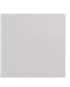 MESA AUXILIAR PLEGABLE BLANCO ACERO 70 X 70 X 74 CM