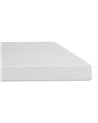 MESA AUXILIAR PLEGABLE BLANCO ACERO 70 X 70 X 74 CM