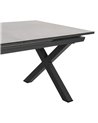 MESA COMEDOR EXTENSIBLE BLANCO 180 X 100 X 77 CM