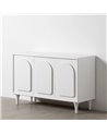 APARADOR BLANCO DM-MADERA 120 X 40 X 81 CM