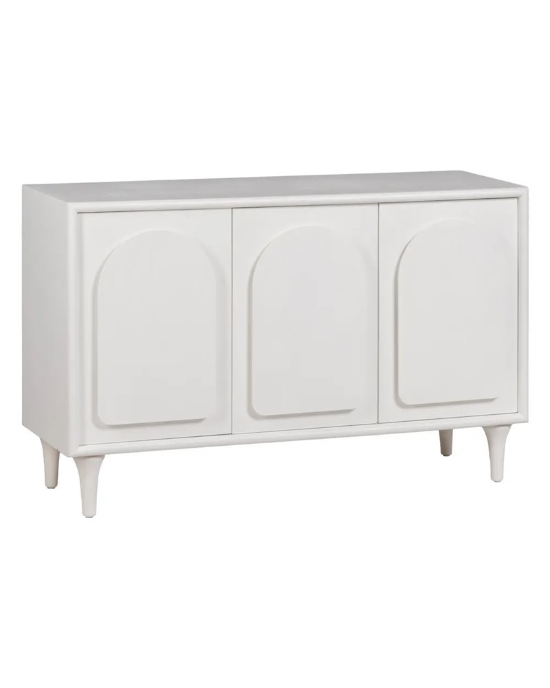 APARADOR BLANCO DM-MADERA 120 X 40 X 81 CM