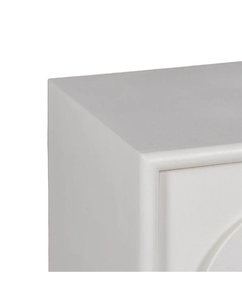 APARADOR BLANCO DM-MADERA 120 X 40 X 81 CM