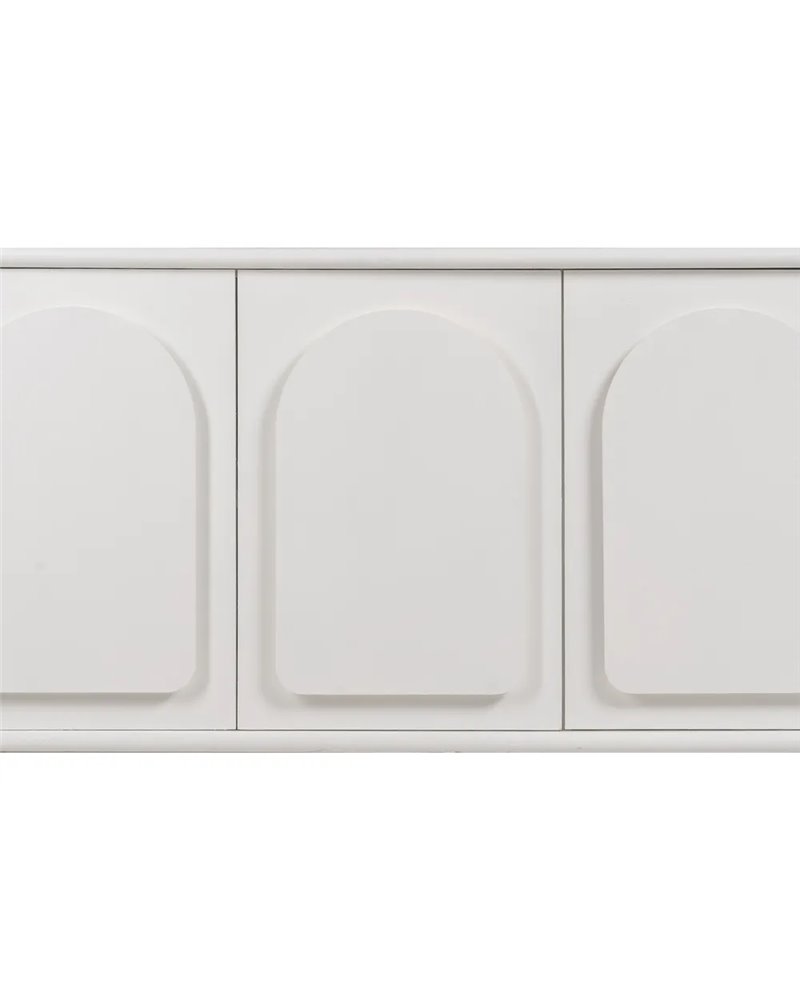 APARADOR BLANCO DM-MADERA 120 X 40 X 81 CM