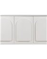APARADOR BLANCO DM-MADERA 120 X 40 X 81 CM