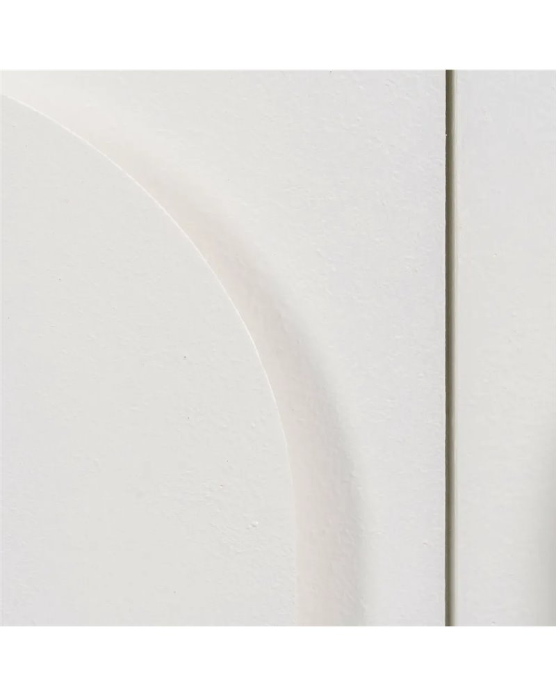 APARADOR BLANCO DM-MADERA 120 X 40 X 81 CM
