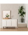 APARADOR BLANCO DM-MADERA 120 X 40 X 81 CM