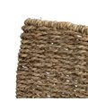 LEÑERO METAL/FIBRA NATURAL 45 X 35 X 25 CM