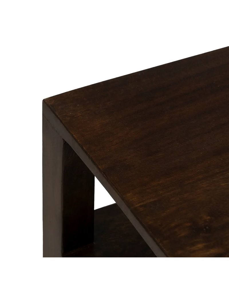 MUEBLE AUXILIAR MARRÓN MADERA DE MANGO 97 X 40 X 55 CM