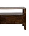 MUEBLE AUXILIAR MARRÓN MADERA DE MANGO 97 X 40 X 55 CM