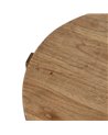 MESA AUXILIAR NATURAL MADERA MINDI SALÓN 40 X 40 X 45 CM
