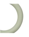 PORTAVELAS VERDE CLARO METAL 9 X 7 X 25 CM