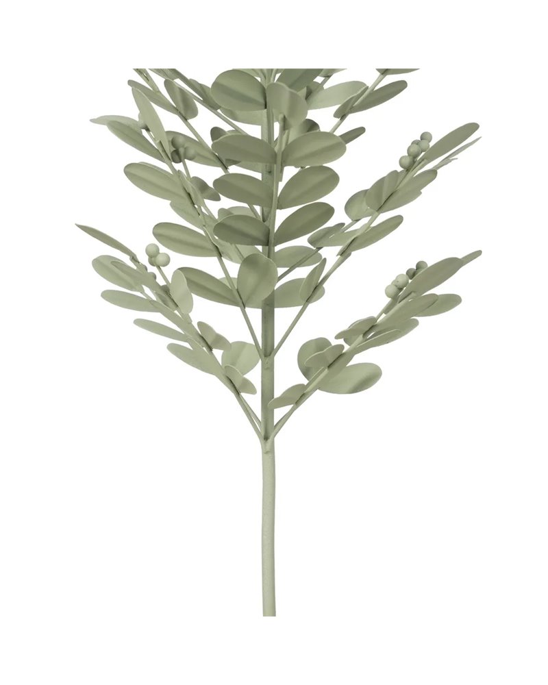 FIGURA ARBOLITO VERDE CLARO METAL 26 X 26 X 84 CM
