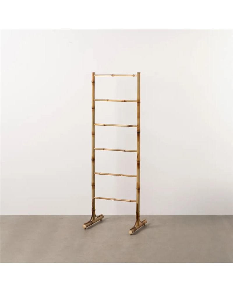 PERCHERO NATURAL BAMBÚ DECORACIÓN 50 X 40 X 150 CM