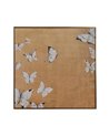CUADRO MARIPOSAS LIENZO DECORACIÓN 100 X 100 CM