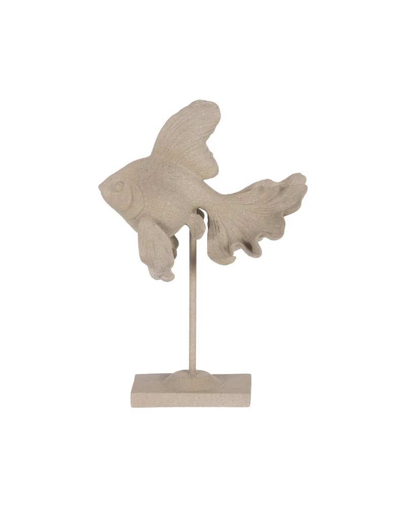 FIGURA PEZ POLIRESINA DECORACIÓN 22,80 X 15 X 30,20 CM