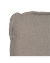 CAMA BEIGE TEJIDO DORMITORIO 192 X 214 X 95 CM