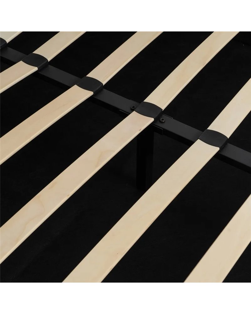 CAMA CANAPÉ GRIS TEJIDO DORMITORIO 164 X 214 X 110 CM
