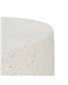 MESA CENTRO BLANCO FIBRA DE MAGNESIO 90 X 90 X 40 CM