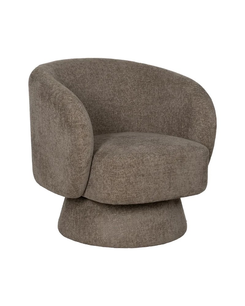 SILLÓN BEIGE TEJIDO SALÓN 78 X 79 X 77 CM