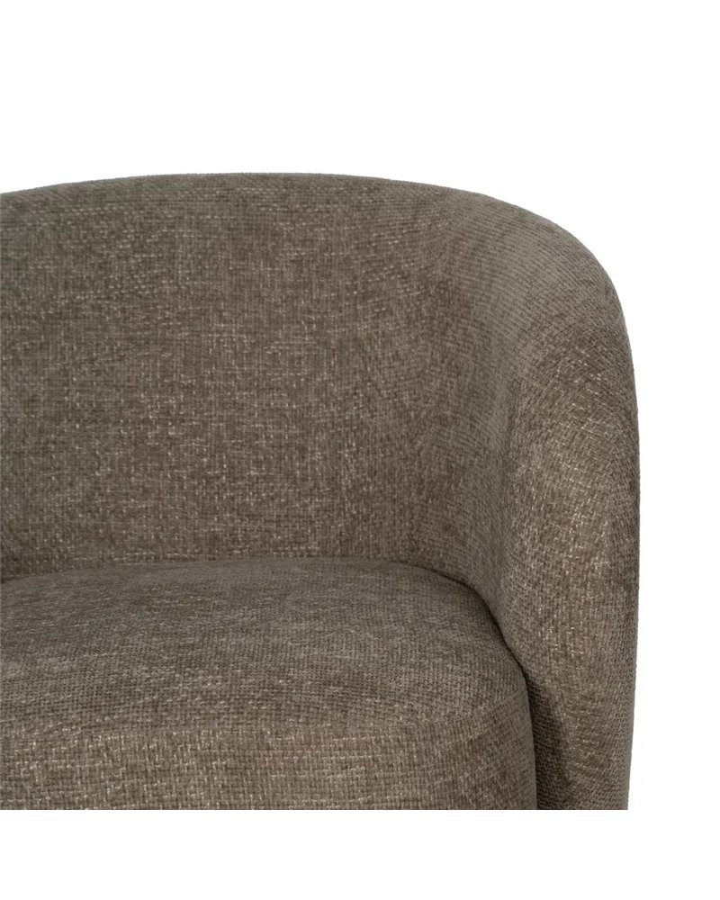 SILLÓN BEIGE TEJIDO SALÓN 78 X 79 X 77 CM