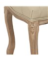 BANQUETA NATURAL-BEIGE TEJIDO-MADERA 110 X 36 X 47 CM