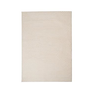 ALFOMBRA BEIGE 60% POLIÉSTER- 40% JUTE 160 X 230 CM