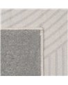 ALFOMBRA GEOMÉTRICO BEIGE VISCOSA 200 X 300 CM