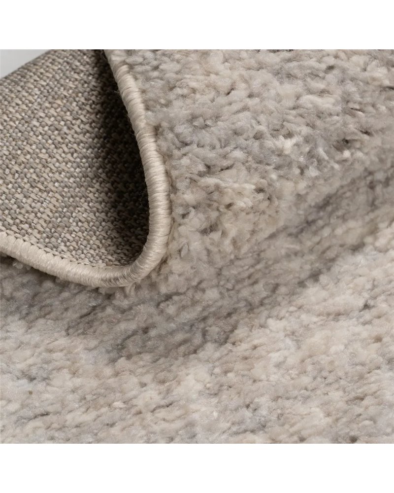 ALFOMBRA BEIGE 60% POLIÉSTER- 40% JUTE 160 X 230 CM