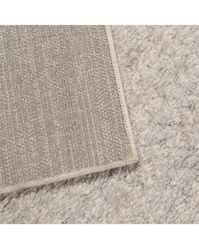 ALFOMBRA BEIGE 60% POLIÉSTER- 40% JUTE 160 X 230 CM
