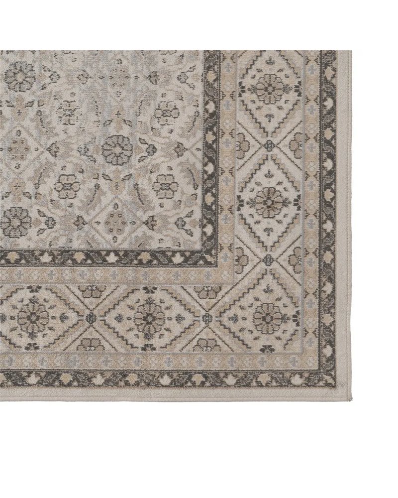 ALFOMBRA ESTAMPADO GRIS VISCOSA 200 X 300 CM