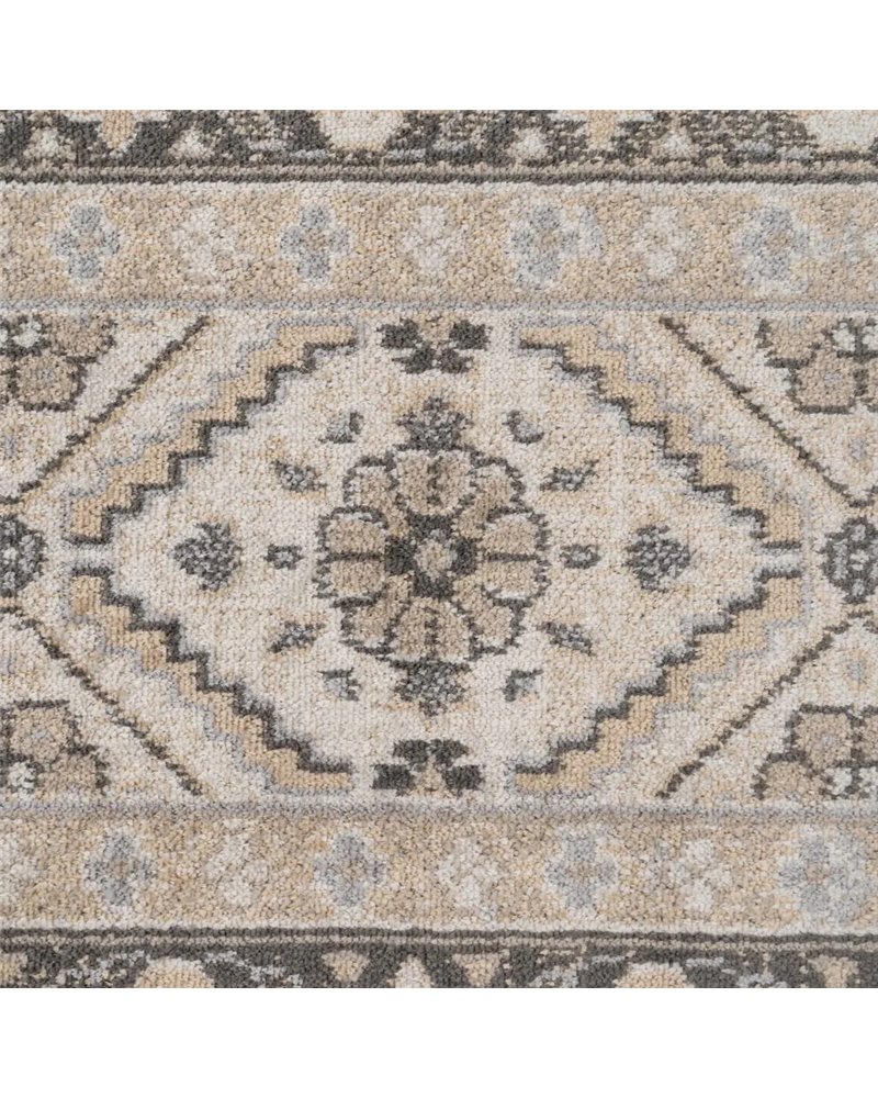 ALFOMBRA ESTAMPADO GRIS VISCOSA 200 X 300 CM