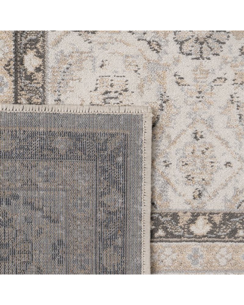 ALFOMBRA ESTAMPADO GRIS VISCOSA 200 X 300 CM